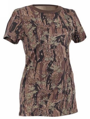 Custom Printed  Rothco Womens Long Length Camo T-Shirt - 5677  